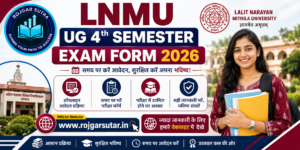 LNMU UG 4th Semester Exam Form 2026