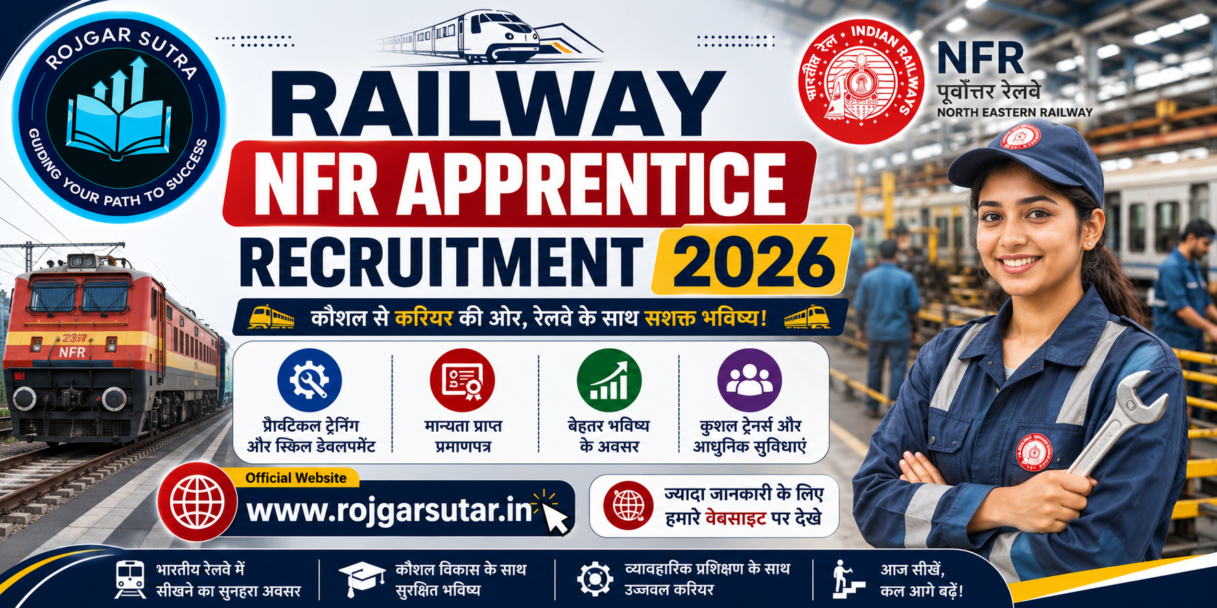 Railway NFR Apprentice Recruitment 2026