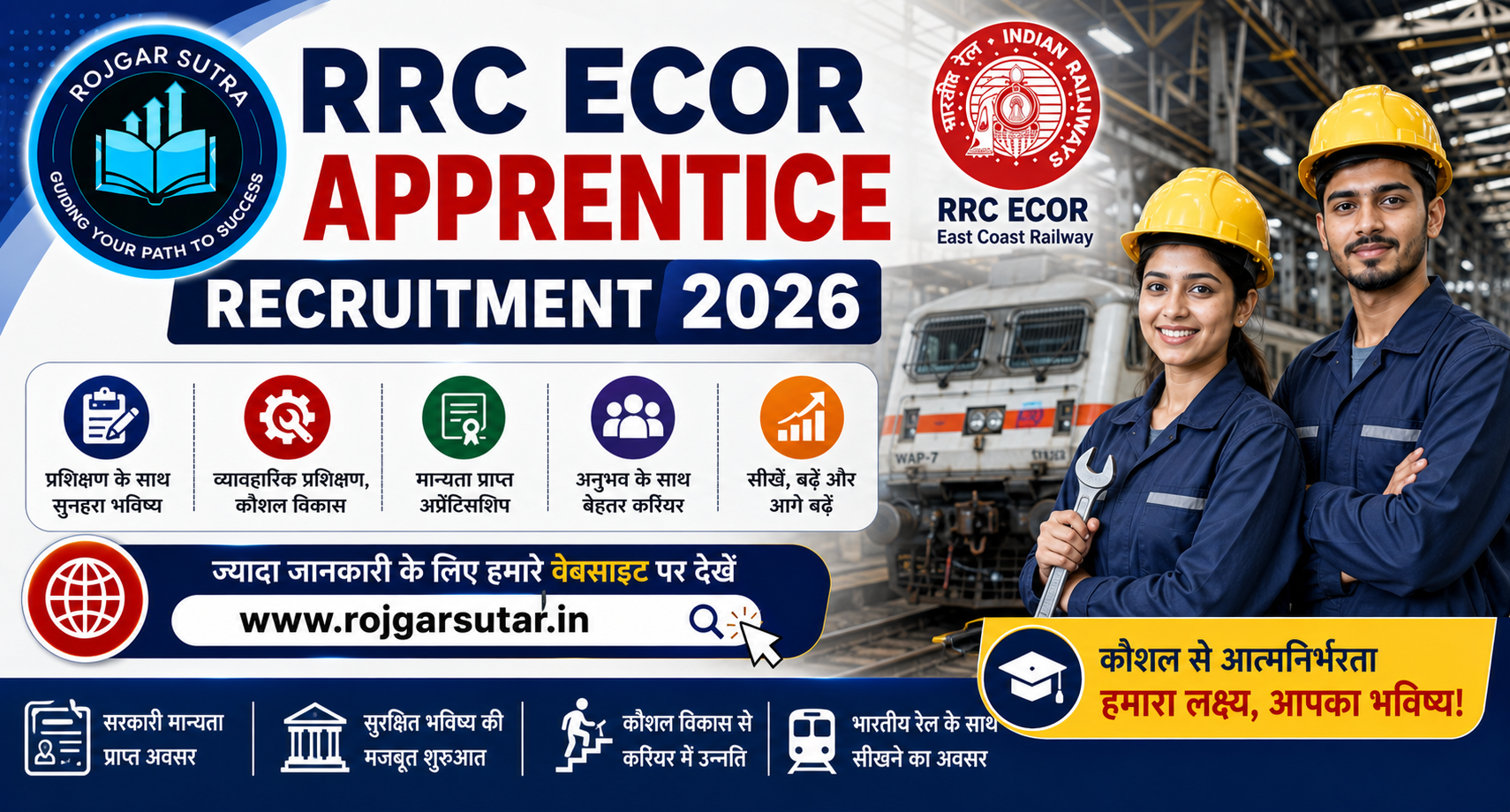 RRC ECOR Apprentice Recruitment 2026