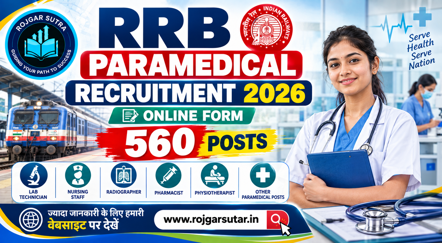 RRB Paramedical Recruitment 2026